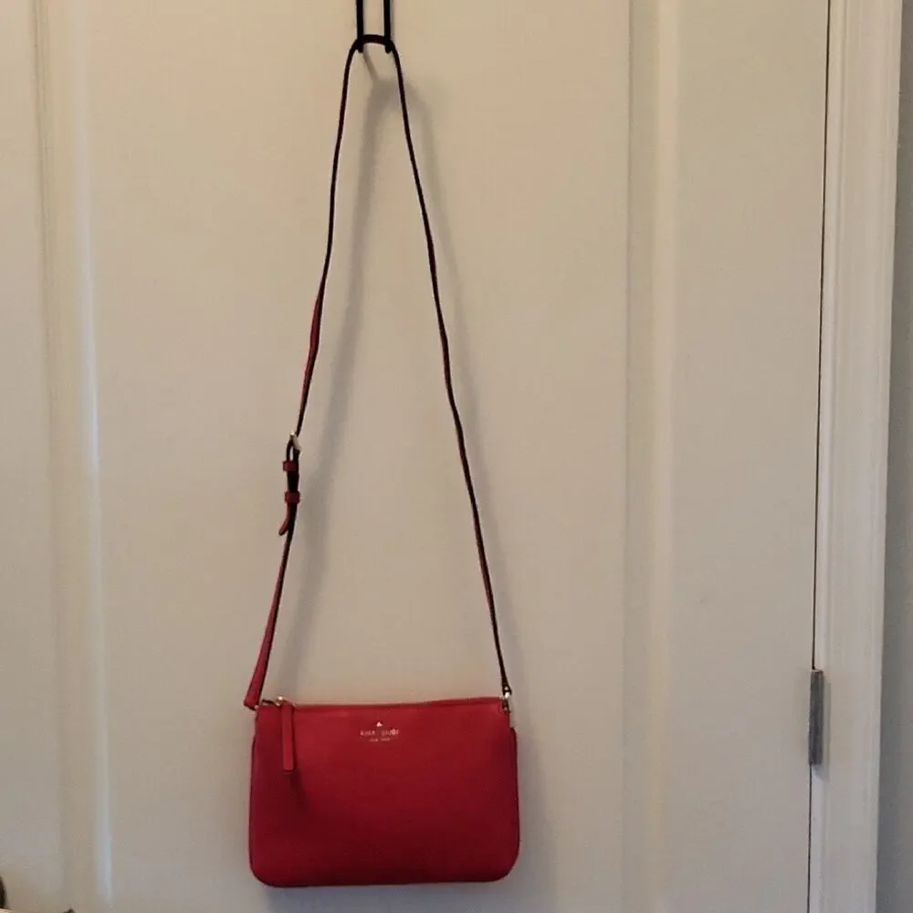 Kate Spade Vibrant Red Crossbody Bag